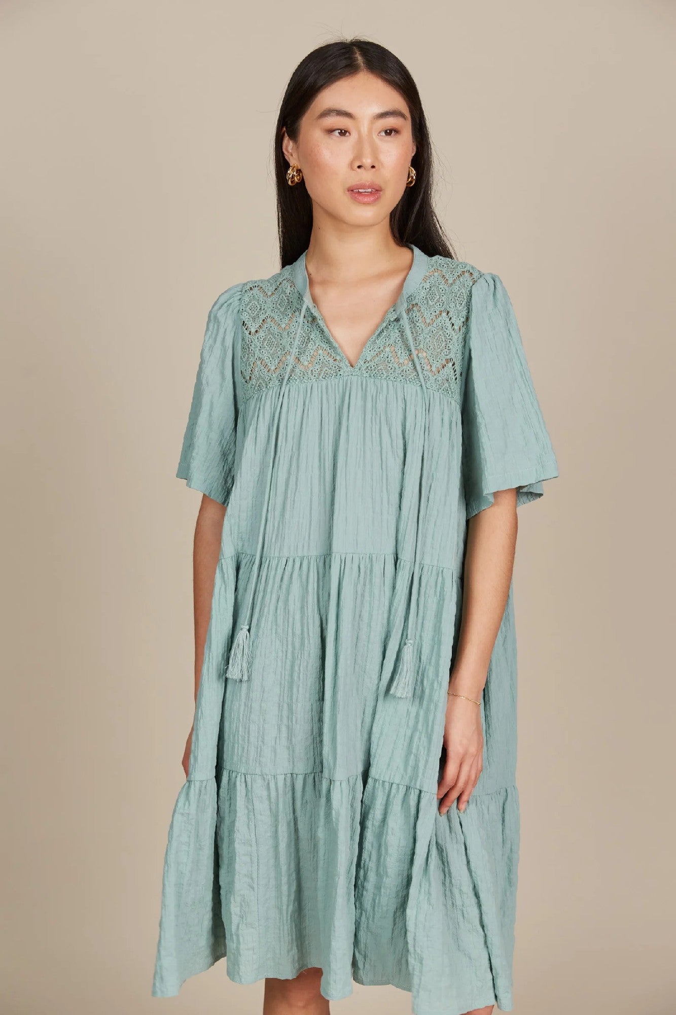 Isle Of Mine Fleur Dress [COLOUR:Seafoam SIZE:XS]