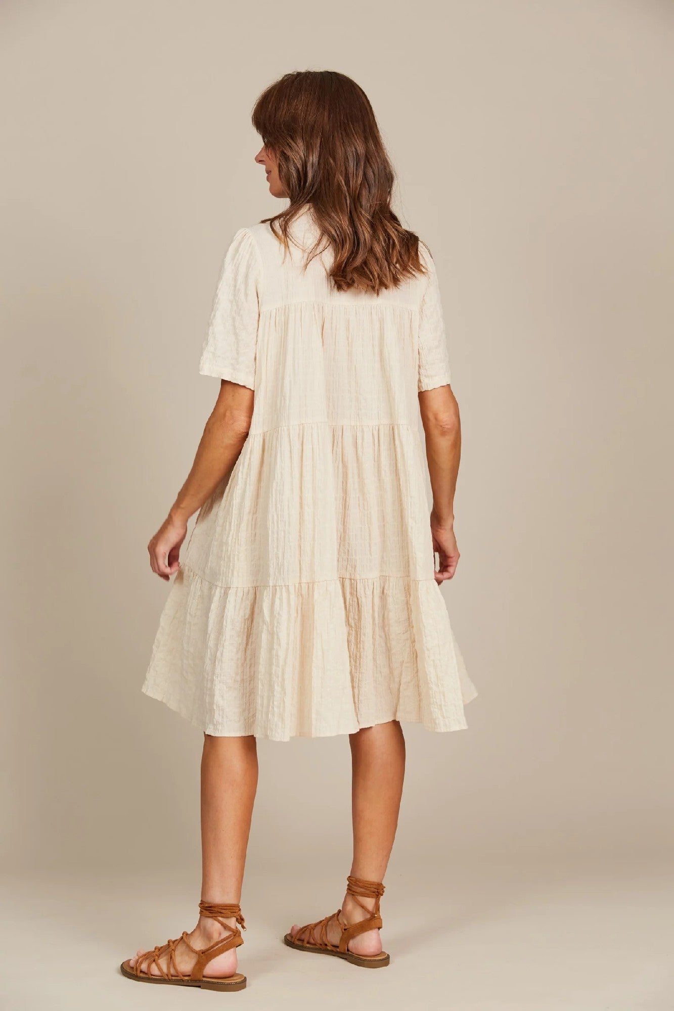 Isle Of Mine Fleur Dress [COLOUR:Canvas SIZE:XS]