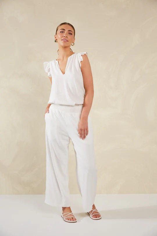 Haven Sardinia Pant [COLOUR:Bianco SIZE:Xs/s]