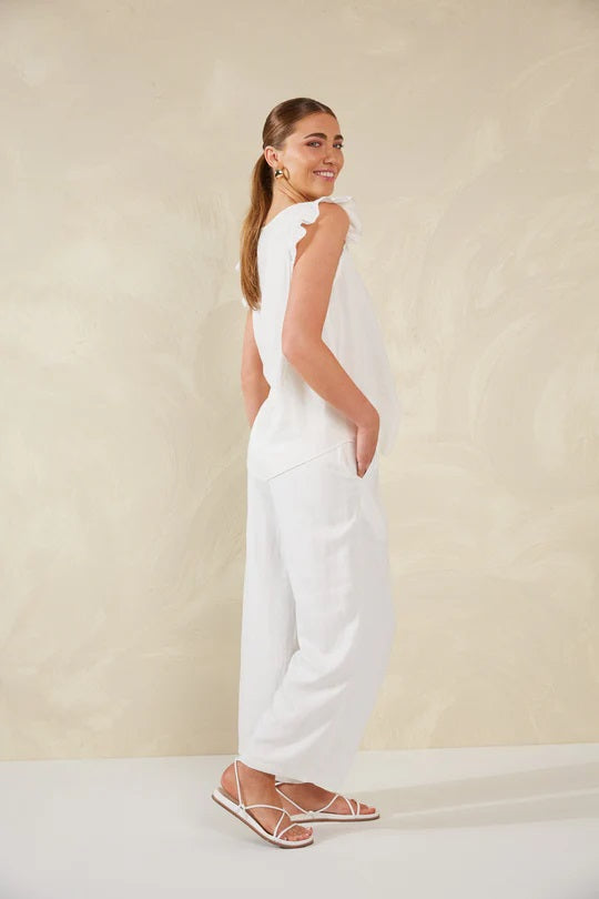 Haven Sardinia Pant [COLOUR:Bianco SIZE:Xs/s]