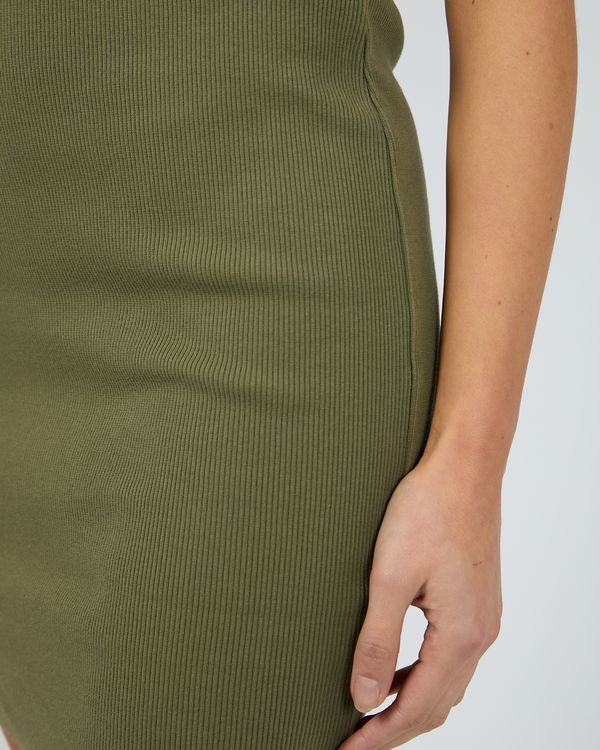 Silent Theory Frida Dress [COLOUR:Khaki SIZE:6]