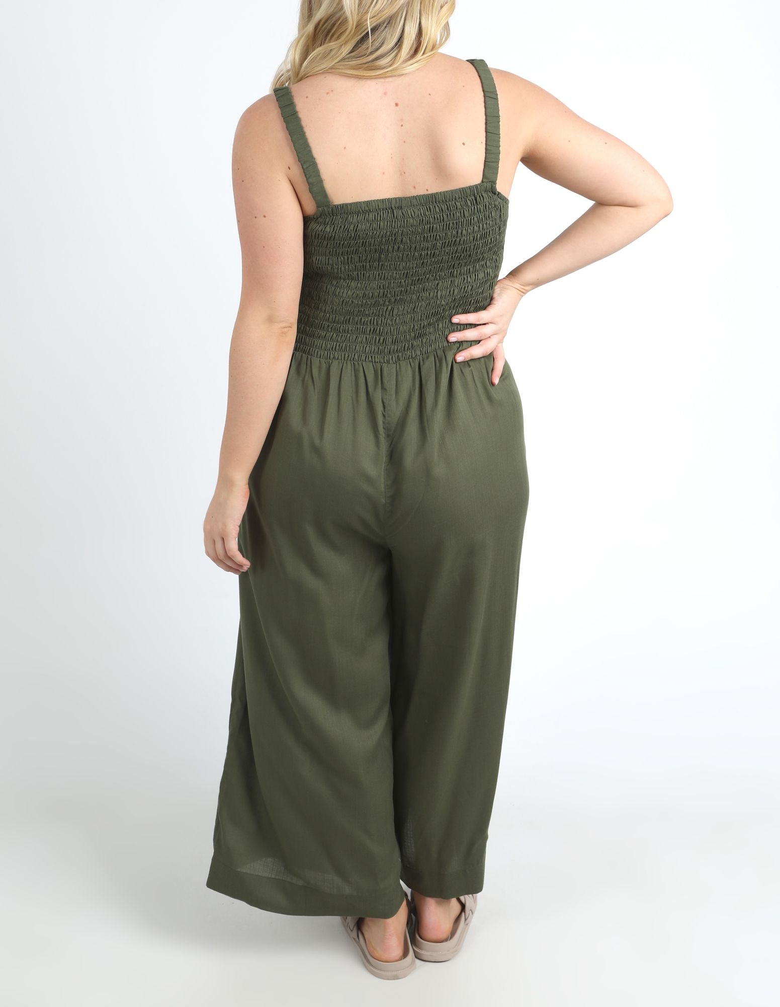 Elm Dusk Jumpsuit [COLOUR:Clover   SIZE:8]