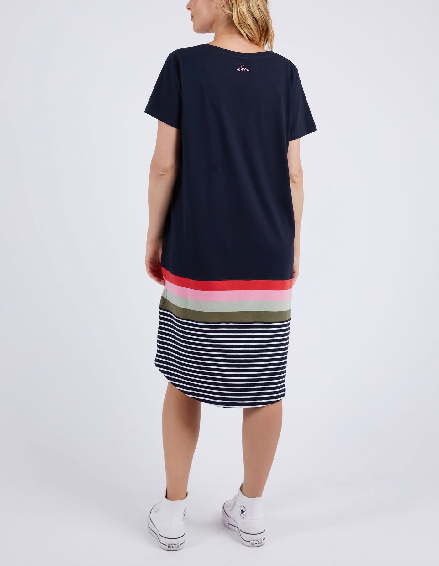 Elm Terra Tee Dress [COLOUR:Navy SIZE:10]