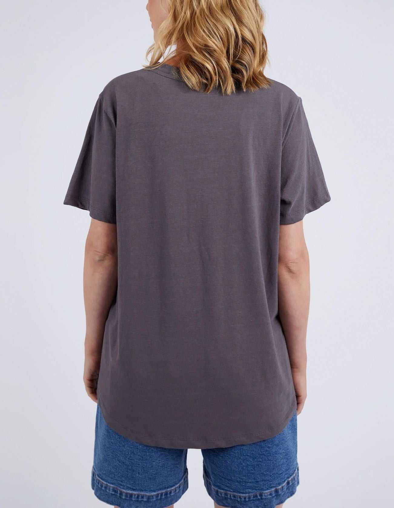 Elm Accolade Tee [COLOUR:Charcoal SIZE:8]