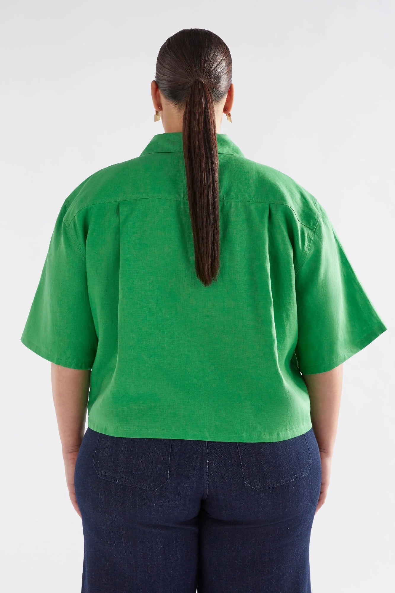 Elk Nayte Shirt [COLOUR:Vine Green SIZE:14]