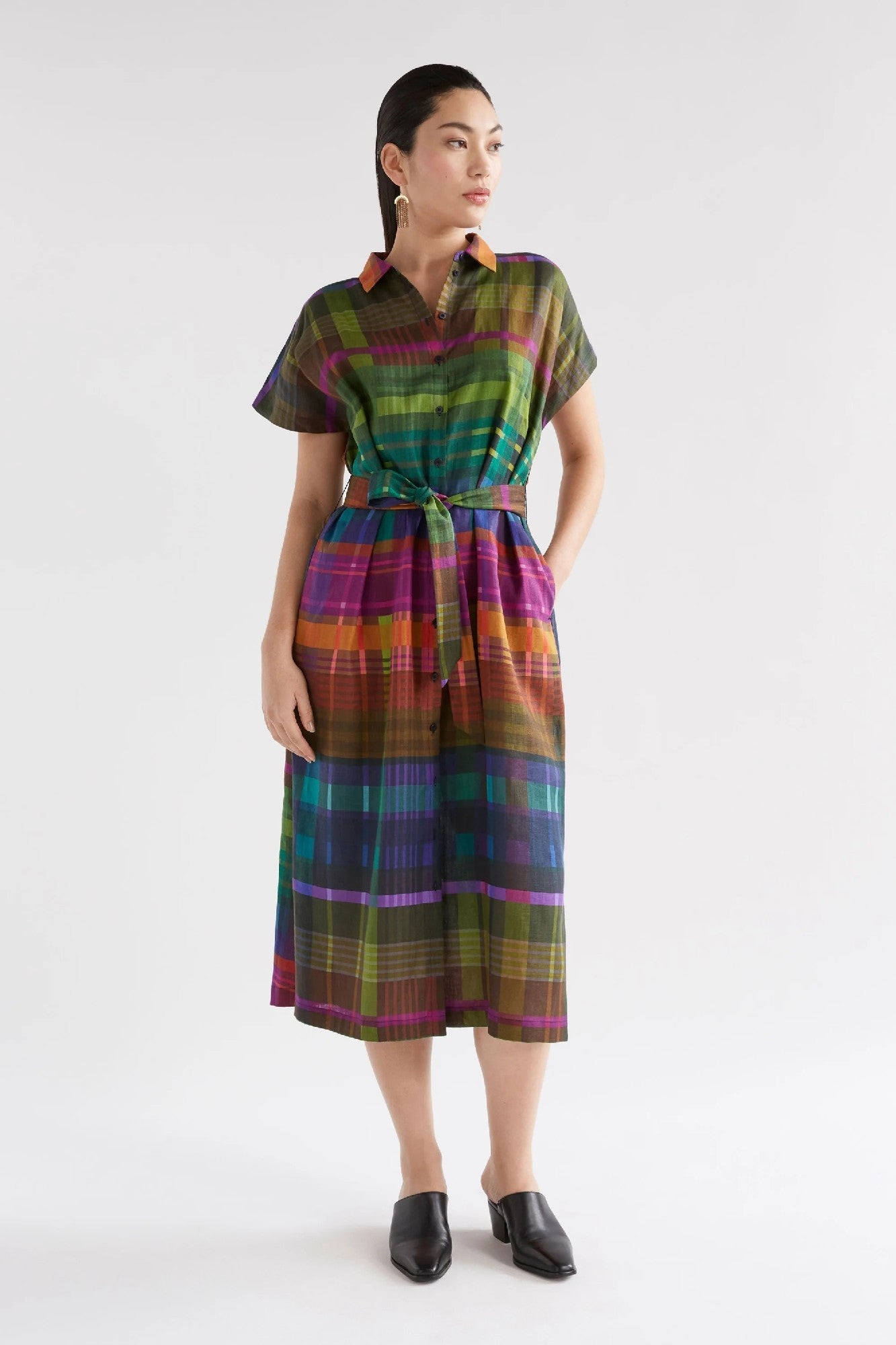 Elk Tilko Shirt Dress [COLOUR:Elodi Print  SIZE:12]