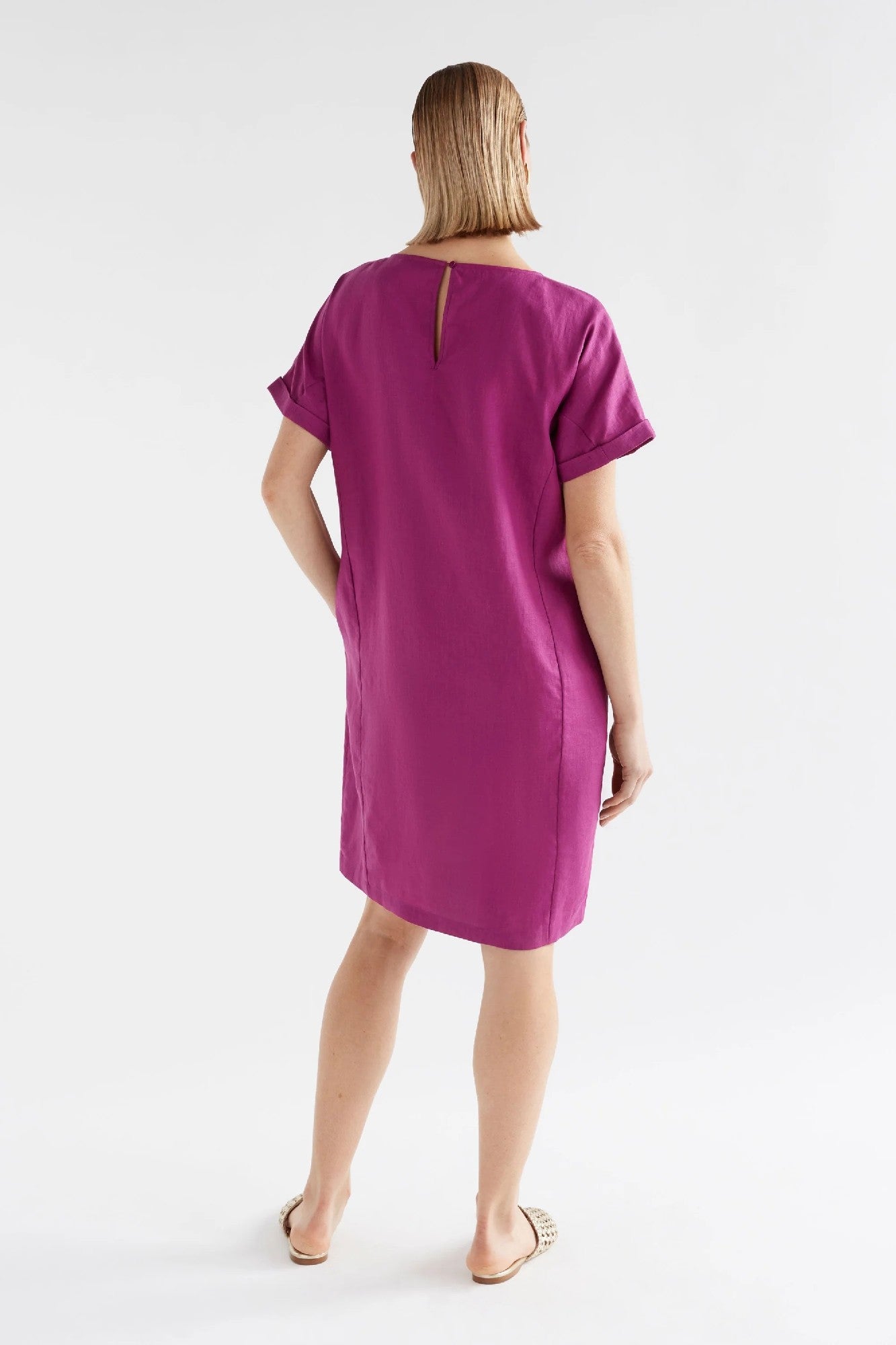 Elk Olsson Dress [COLOUR:Mulberry SIZE:12]