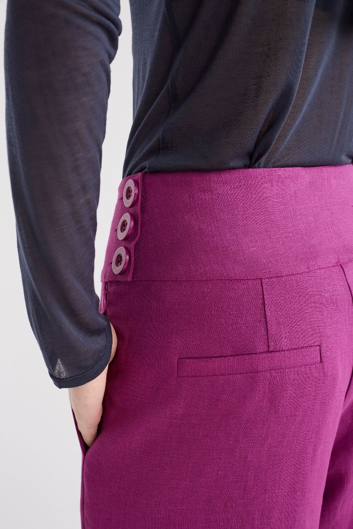 Elk Olsson Pant [COLOUR:Mulberry SIZE:14]