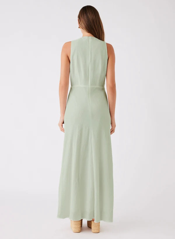 Esmaee Island Dress [COLOUR:Sage SIZE:XS]