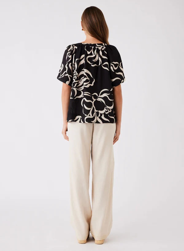 Esmaee Sandy Wave Blouse [COLOUR:Print SIZE:XS]