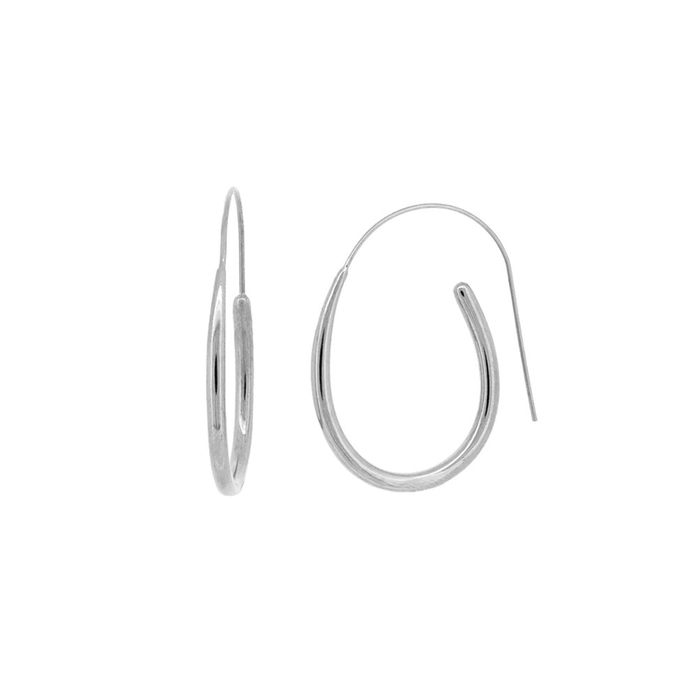 Jolie & Deen Cosette Hoops [COLOUR:SIlver]