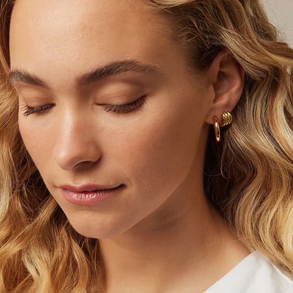 Jolie & Deen Nikolina Hoops Gold [COLOUR:Gold]