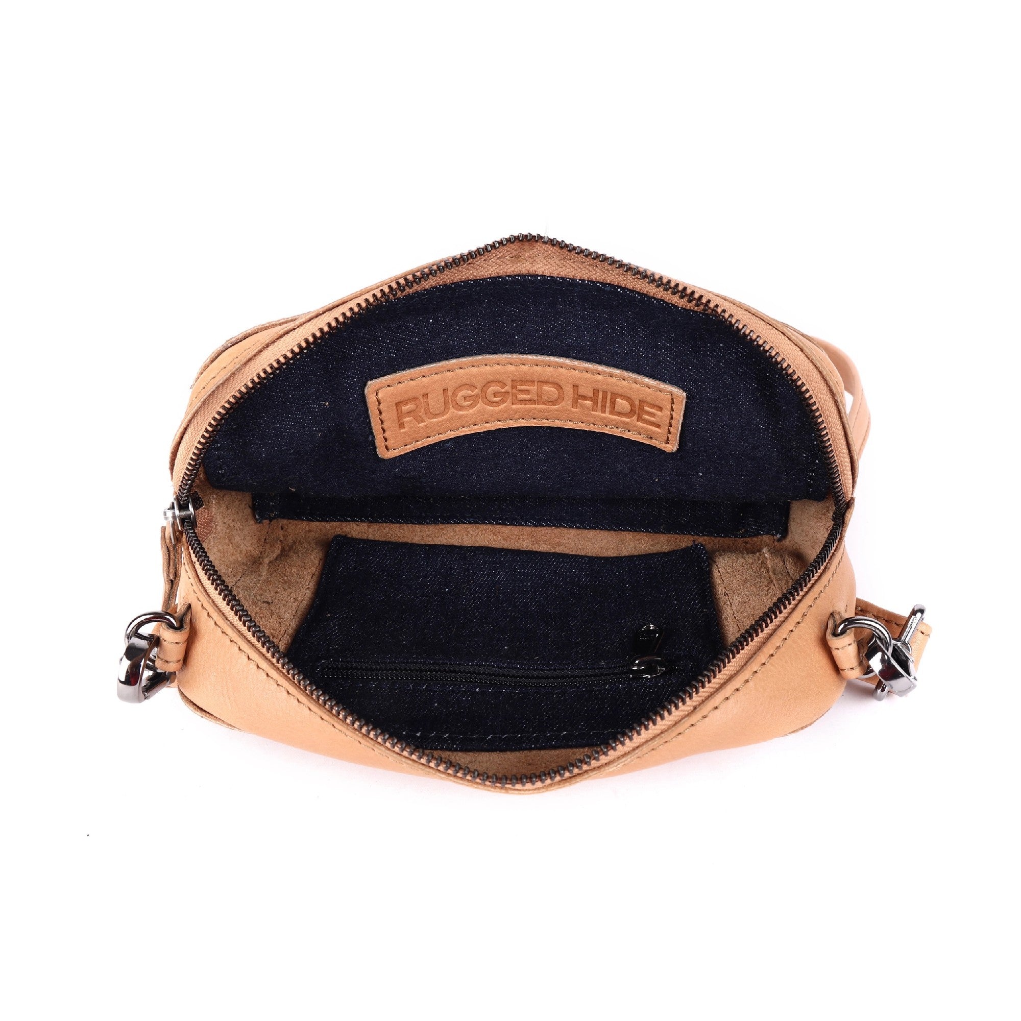 Oran Leather Lluka Sling Bag [COLOUR:Nude]