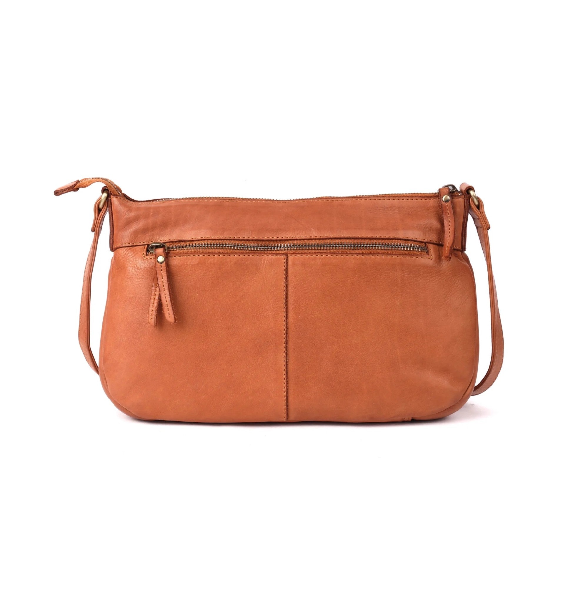 Oran Leather Freemantle Handbag [COLOUR:Tan]