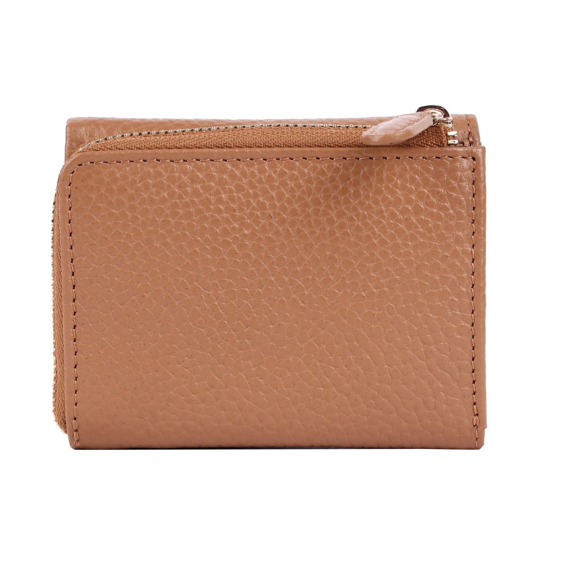 Oran Leather Greta Wallet [COLOUR:Camel]