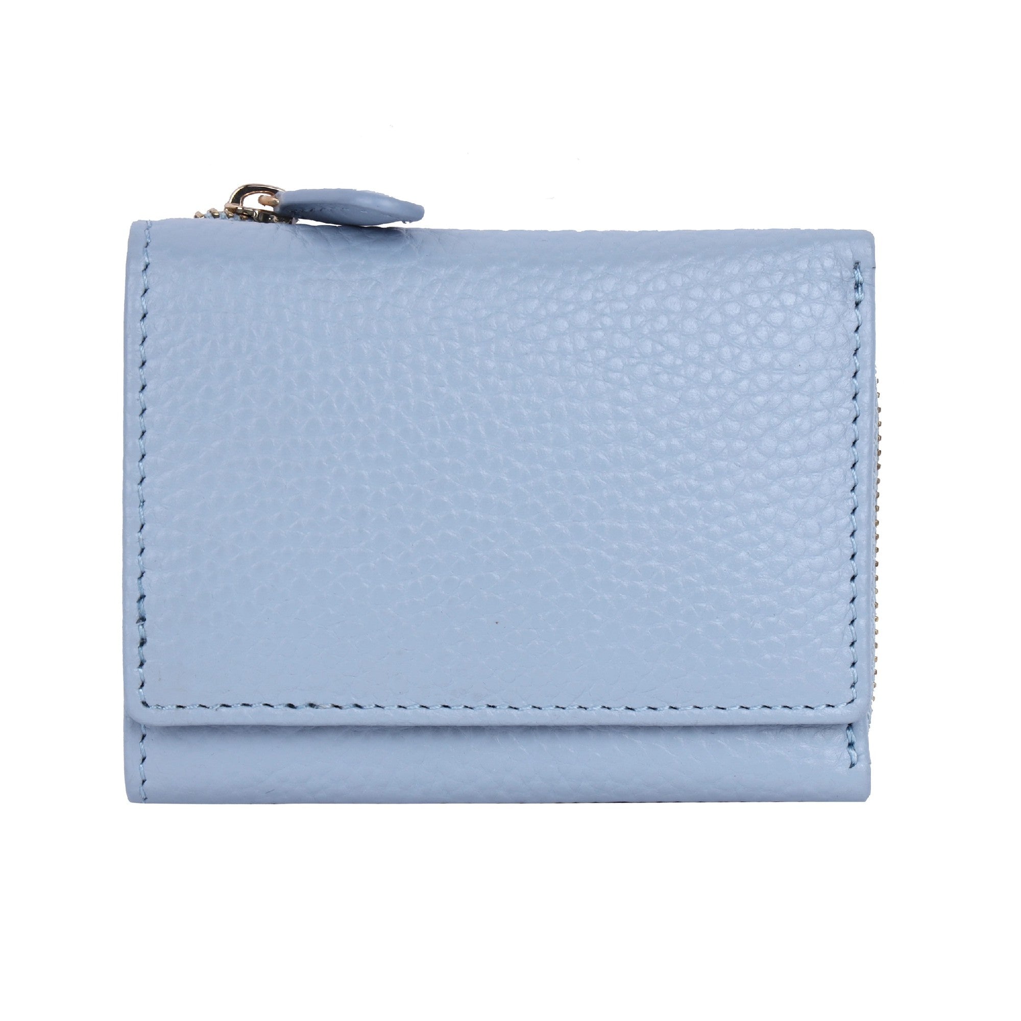 Oran Leather Greta Wallet [COLOUR:Powder blue]