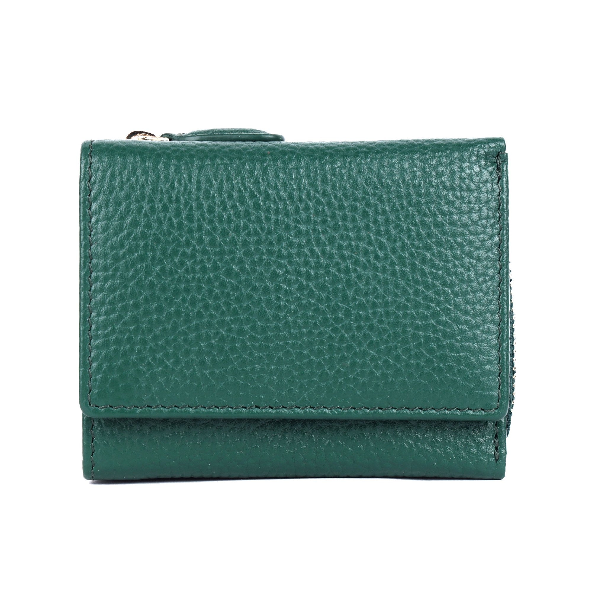 Oran Leather Greta Wallet [COLOUR:Green]