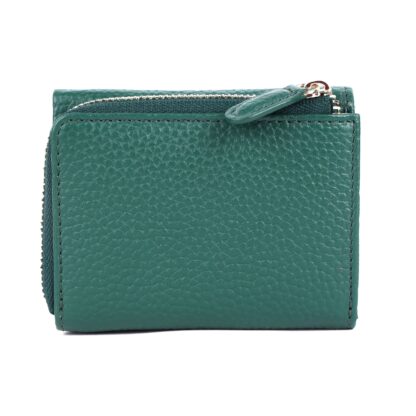 Oran Leather Greta Wallet [COLOUR:Green]