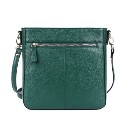 Oran Leather Darwin Crossbody Bag [COLOUR:Green]