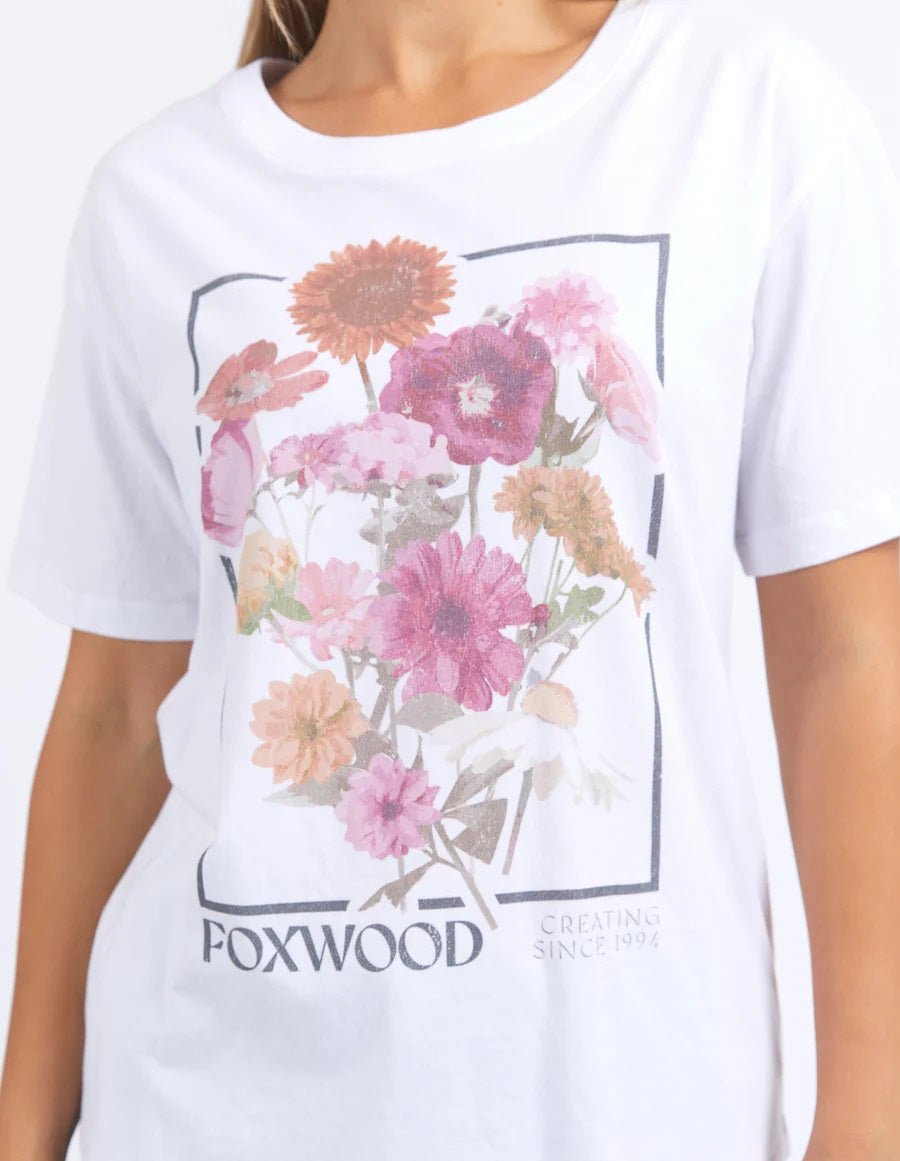 Foxwood In Bloom Tee [COLOUR:White SIZE:8]