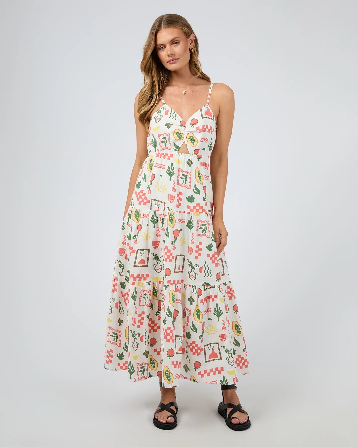 All About Eve Valencia Maxi Dress [COLOUR:Print SIZE:12]