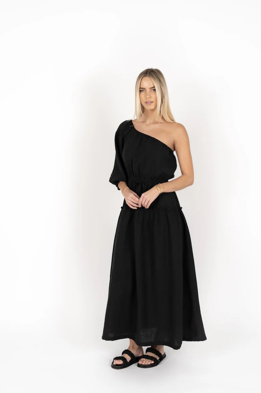 Humidity Eliana Dress [COLOUR:Black SIZE:8]