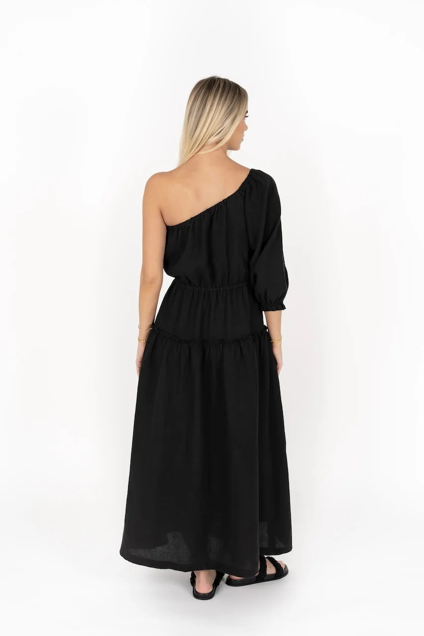 Humidity Eliana Dress [COLOUR:Black SIZE:8]