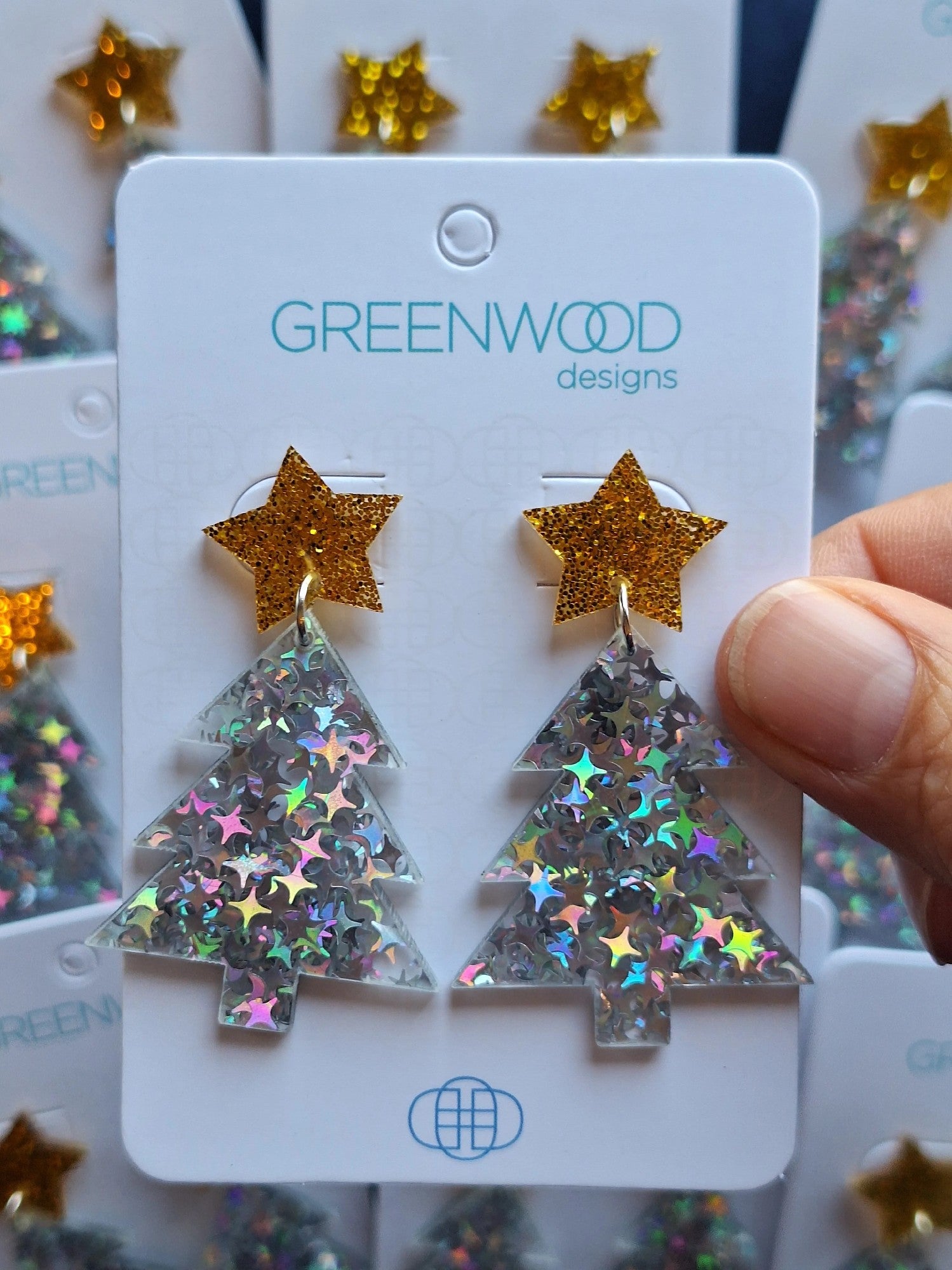 Greenwood christmas Earring [COLOUR:Multi]