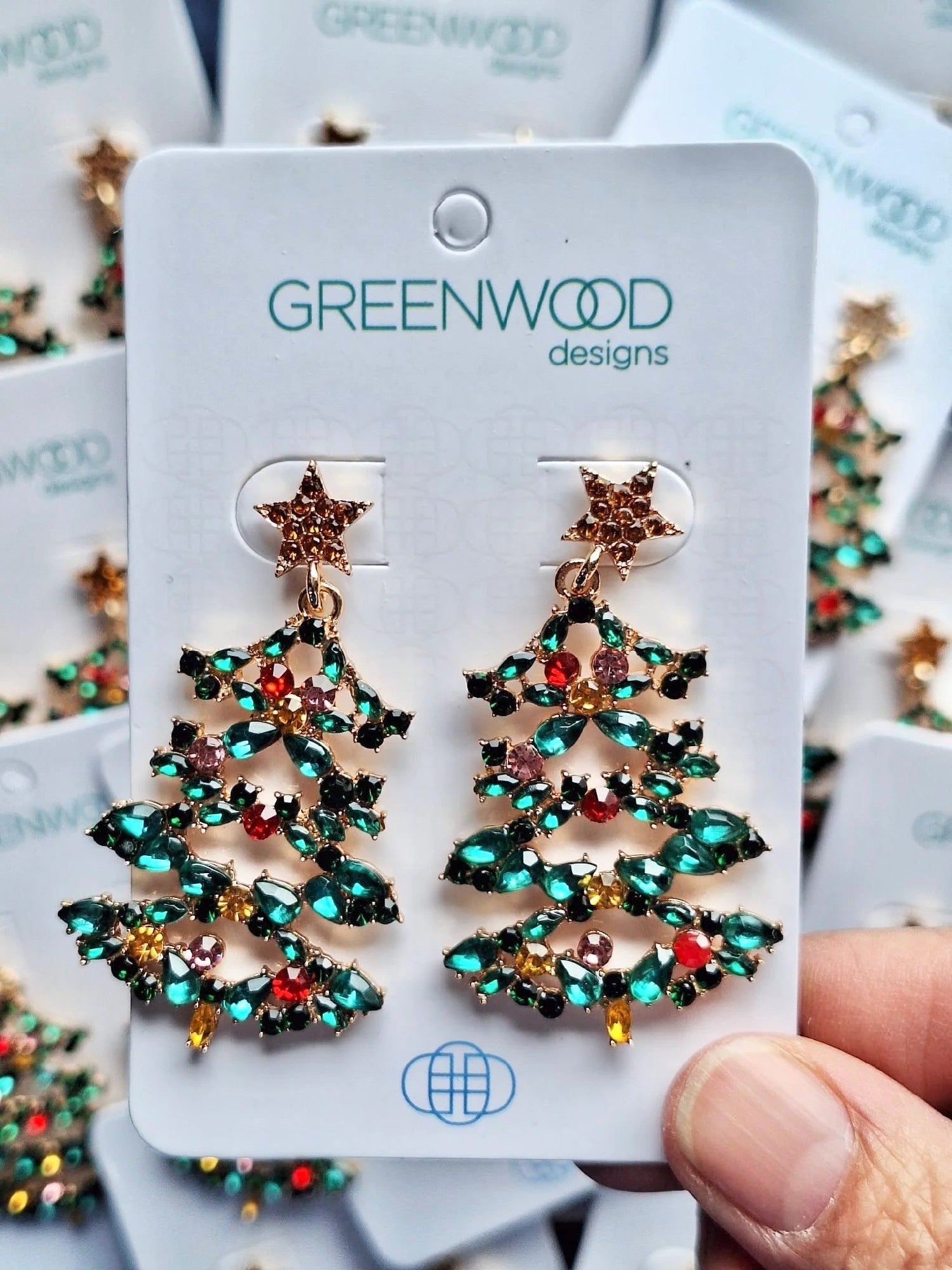 Greenwood christmas earring [COLOUR:Multi]