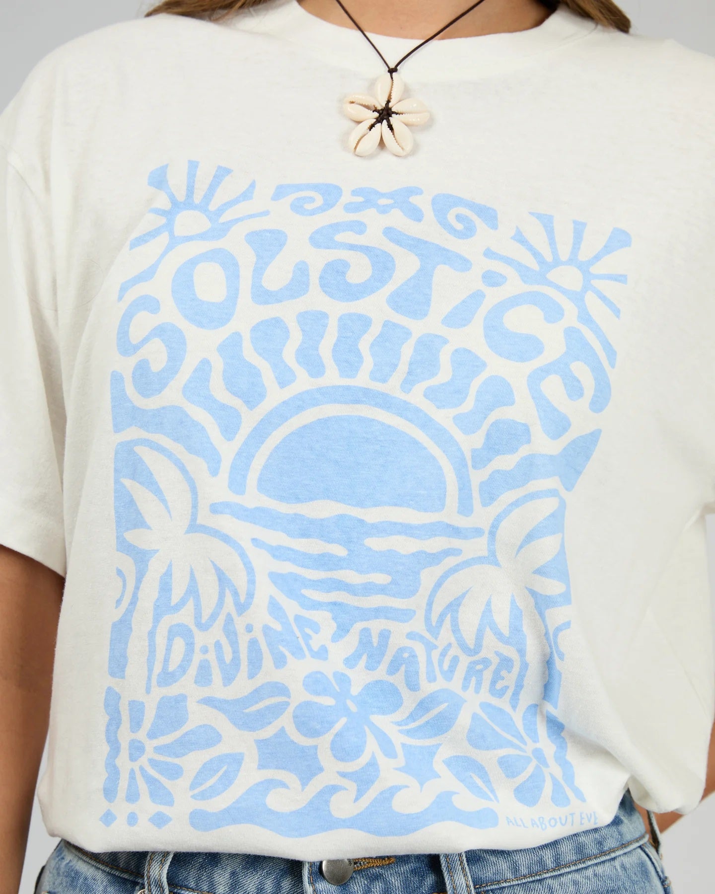 All About Eve Summer Solstice Tee [COLOUR:Vintage /white SIZE:8]