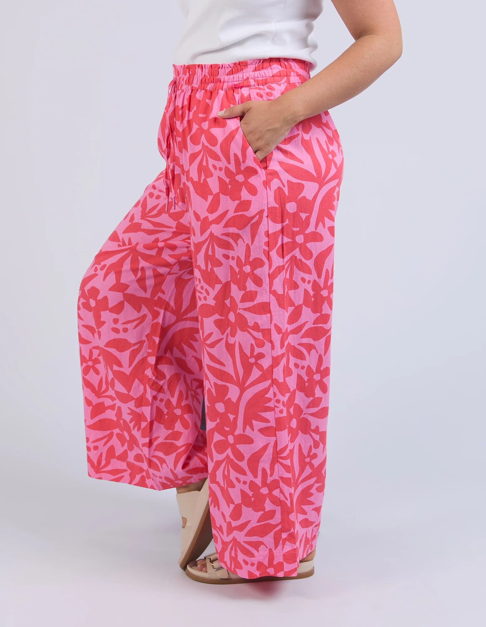 Elm Sunset Hour Pant [COLOUR:Strawberry  SIZE:8]