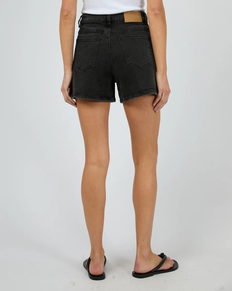 Silent Theory Kyia Short Comfort [COLOUR:Washed black SIZE:6]