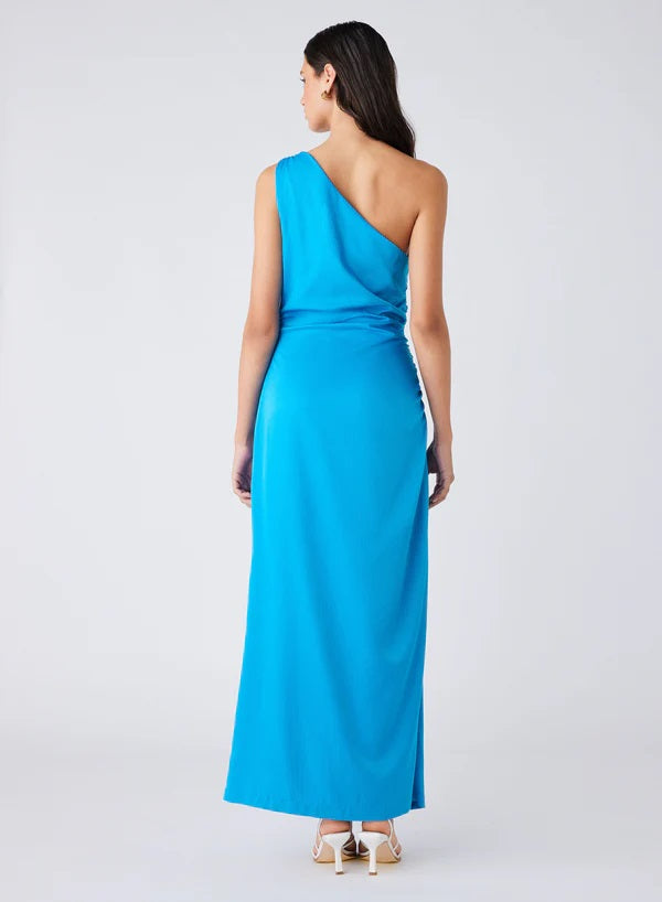 Esmaee Trinity Midi Dress [COLOUR:Neon Blue SIZE:S]