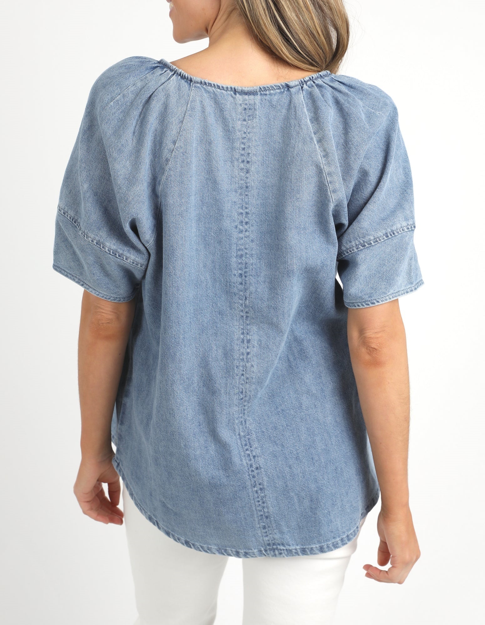 Elm Brea Top [COLOUR:Light Blue   SIZE:8]