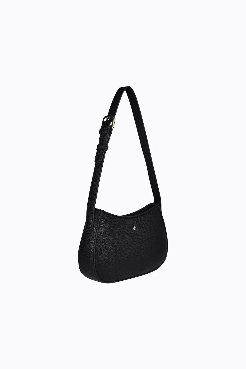 Peta & Jain Mood Shoulder Bag [COLOUR:Black pebble]