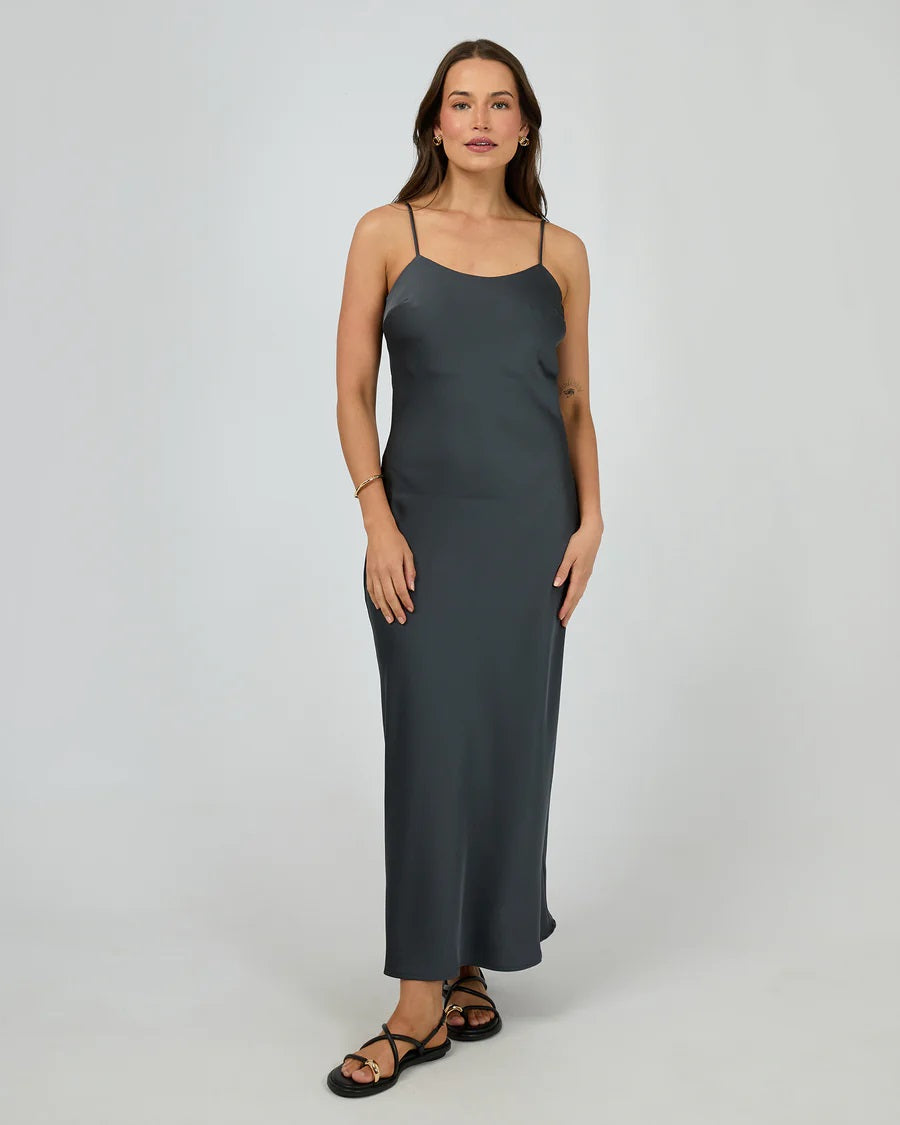 Silent Theory Carter  Maxi Dress [COLOUR:Ink  SIZE:6]