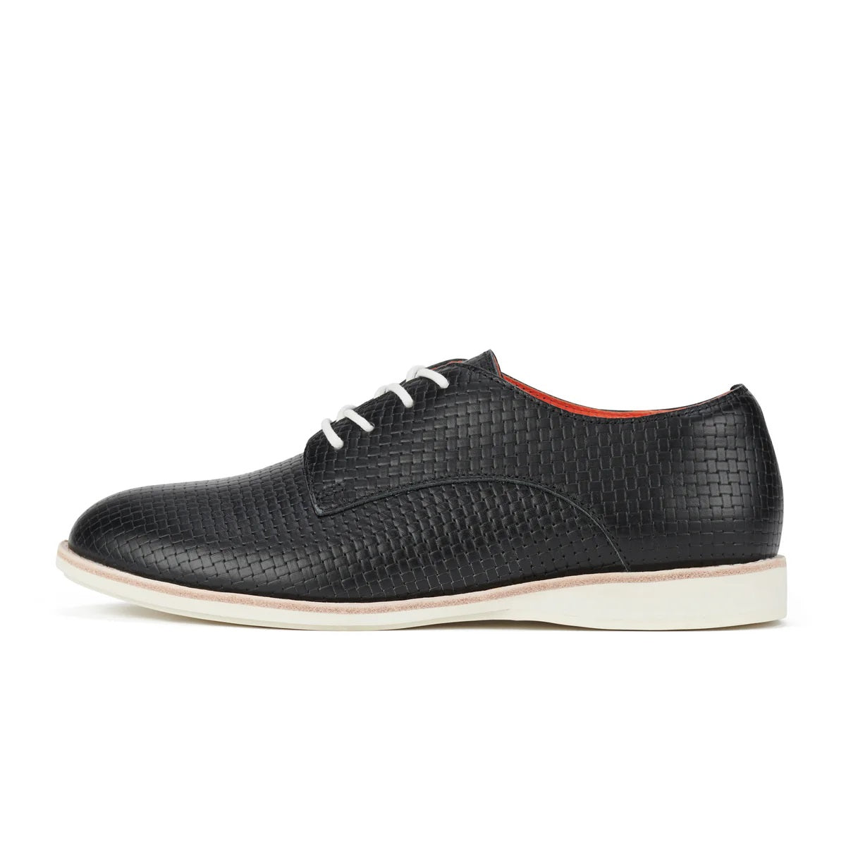 Rollie Derby Embossed Black [COLOUR:Black SIZE:37]