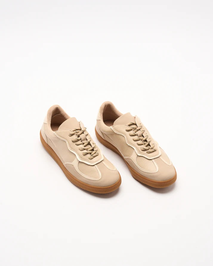 Walnut Fallon Sneaker [COLOUR:beige neutral SIZE:37]