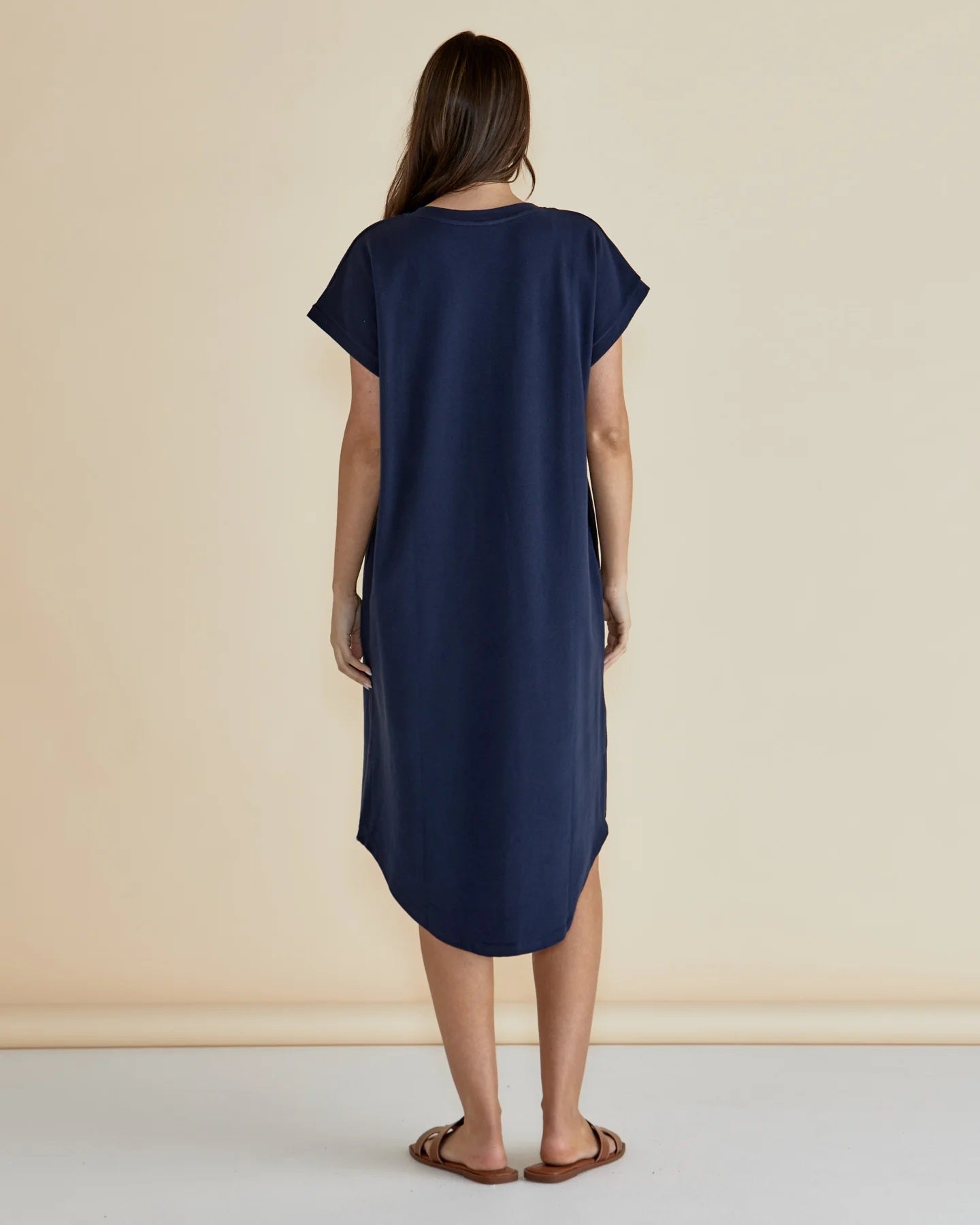 Betty Basics Jolene T-Shirt Dress [COLOUR:Navy SIZE:8]