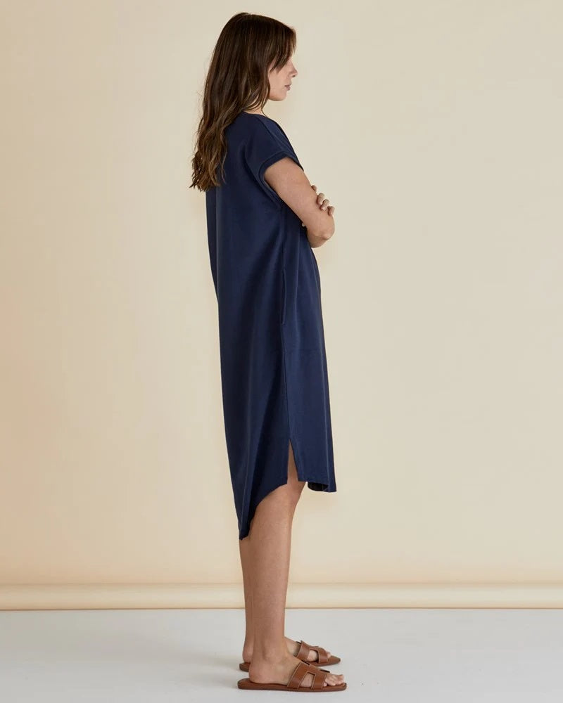 Betty Basics Jolene T-Shirt Dress [COLOUR:Navy SIZE:8]