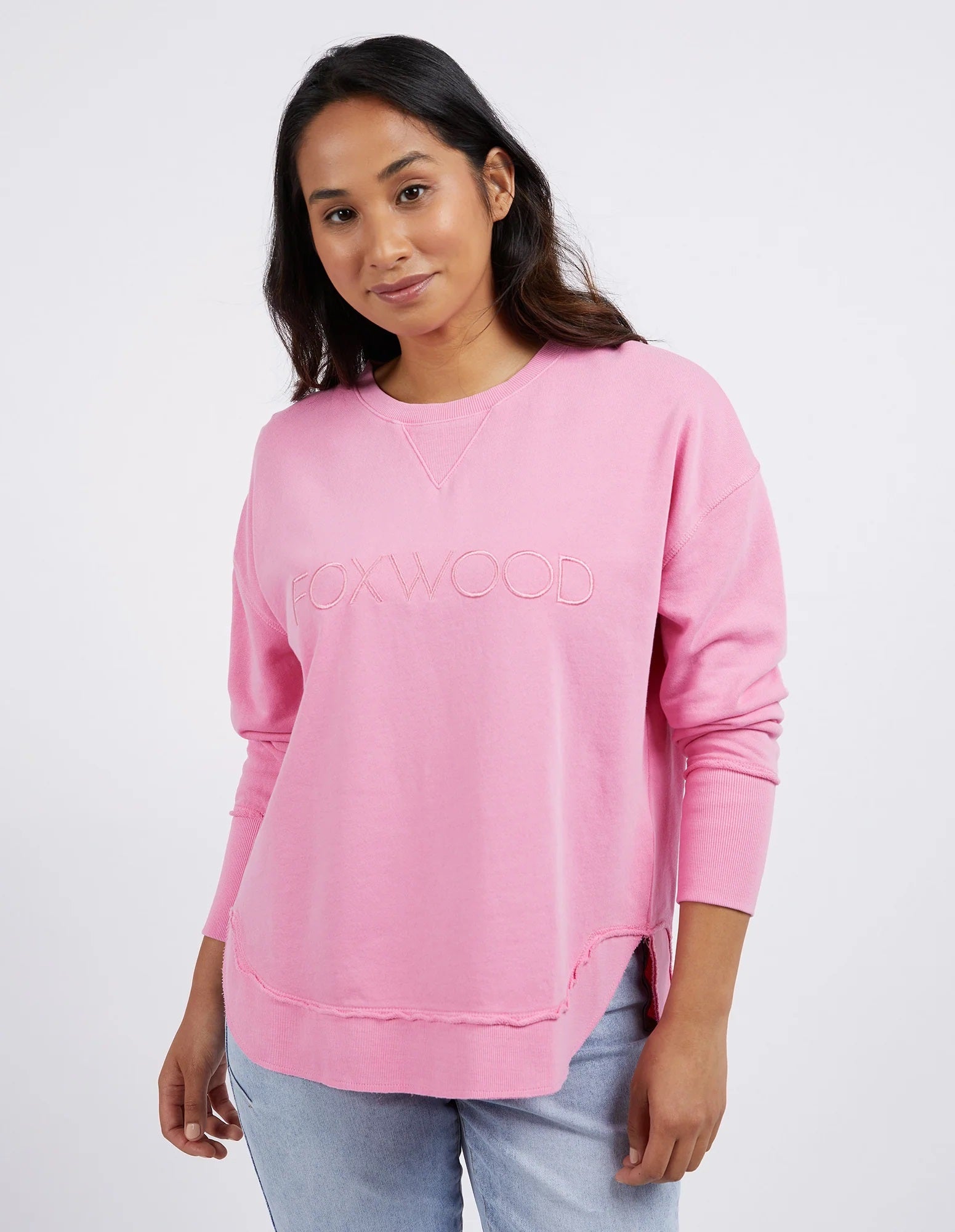 Foxwood Simplified Crew [COLOUR:Bubblegum pink SIZE:6]