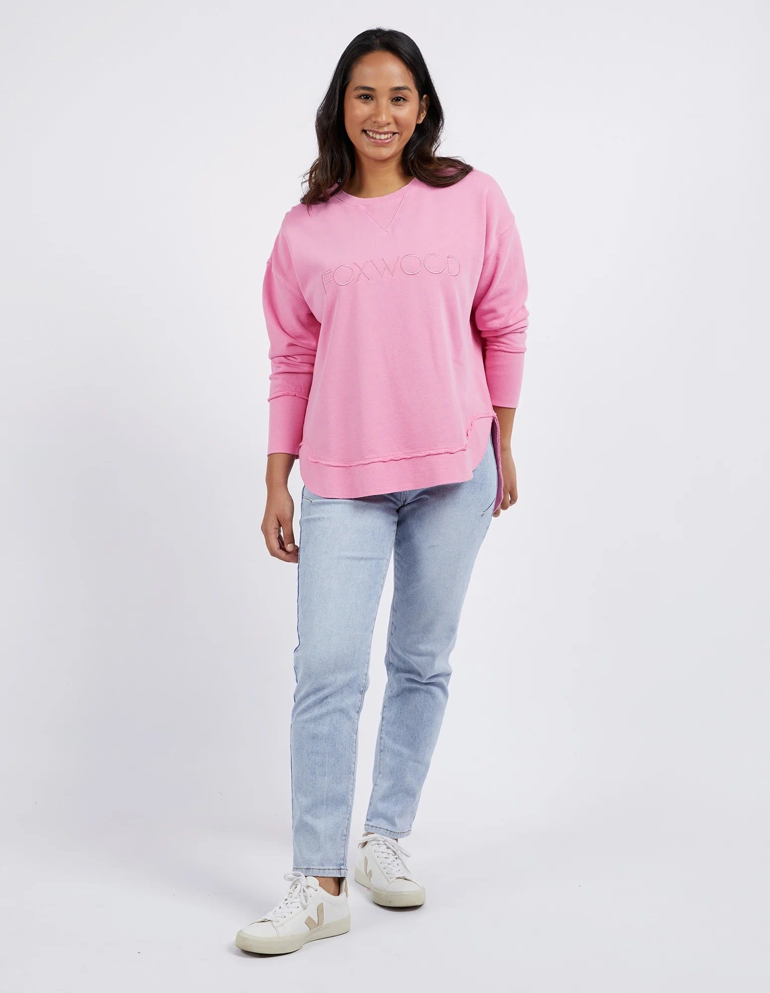 Foxwood Simplified Crew [COLOUR:Bubblegum pink SIZE:6]