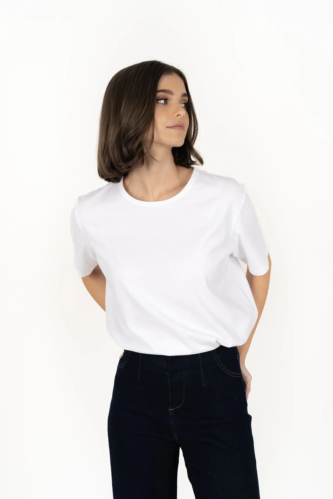 Humidity Layney Tee [COLOUR:whiite SIZE:XS]