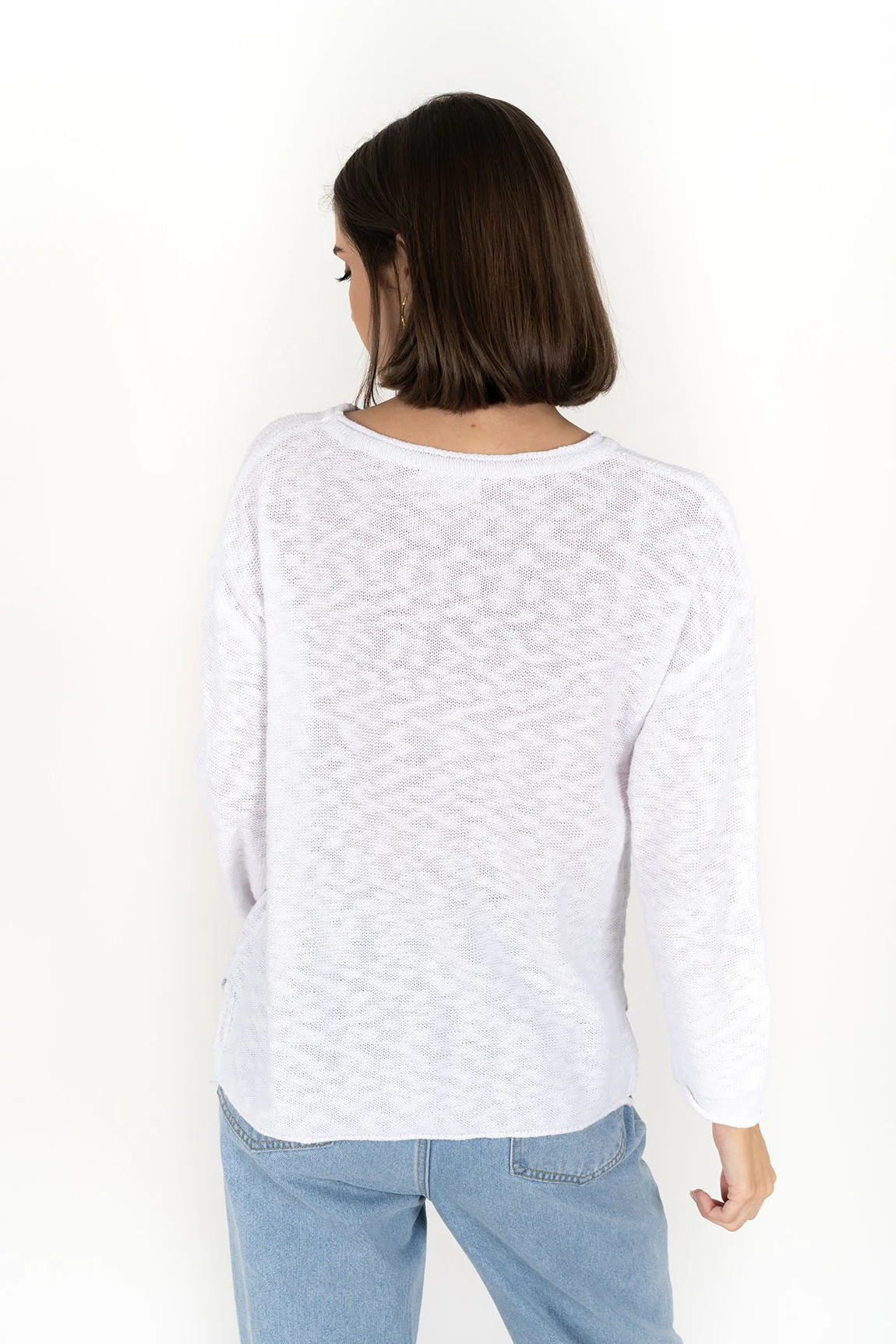 Humidity Sofia Sweater [COLOUR:White SIZE:XS]