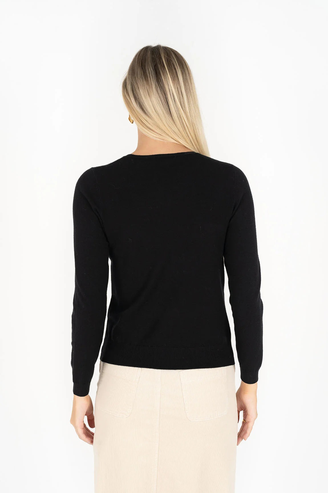 Humidity Mae Jumper [COLOUR:Black SIZE:XS]