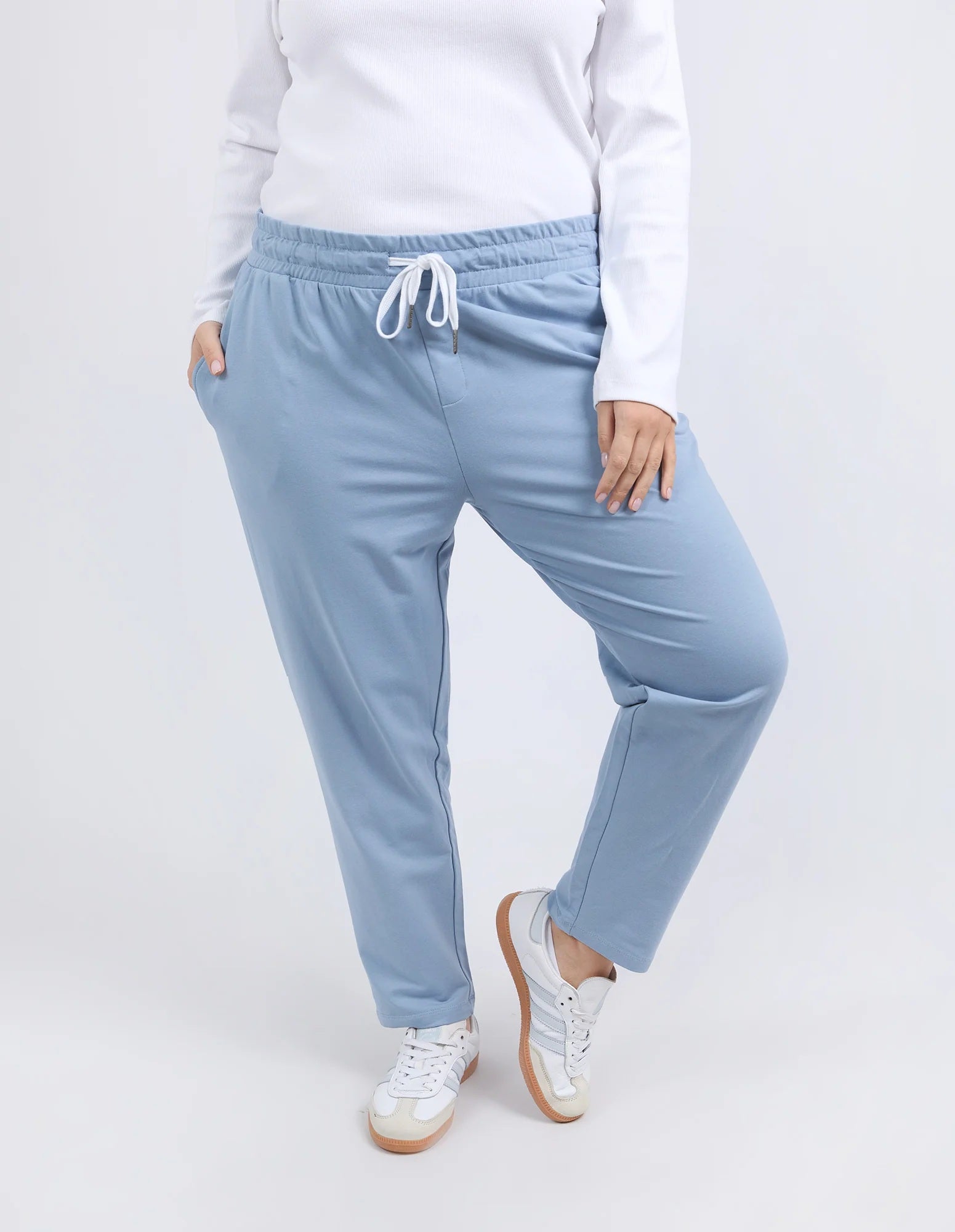 Elm Lobby Pant [COLOUR:Steel blue SIZE:8]