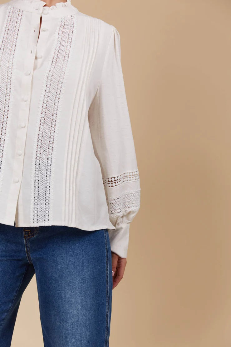 Isle Of Mine Aphrodite Shirt [COLOUR:Canvas SIZE:S]