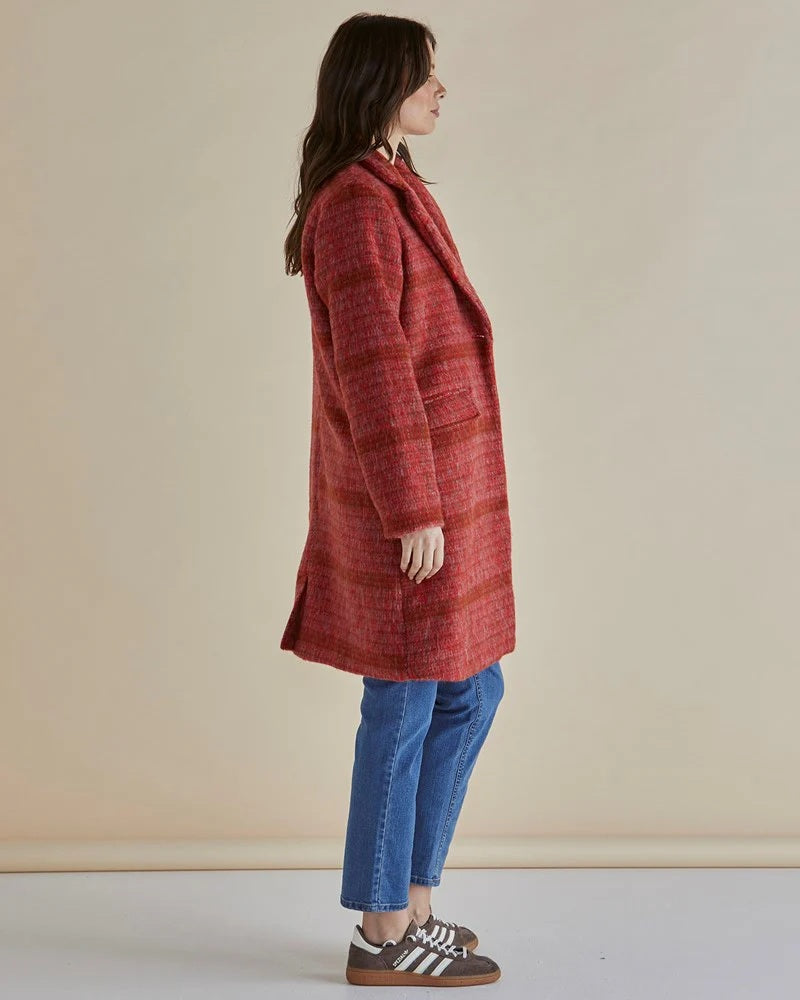 Betty Basics Wander Coat [COLOUR:Rouge SIZE:S]