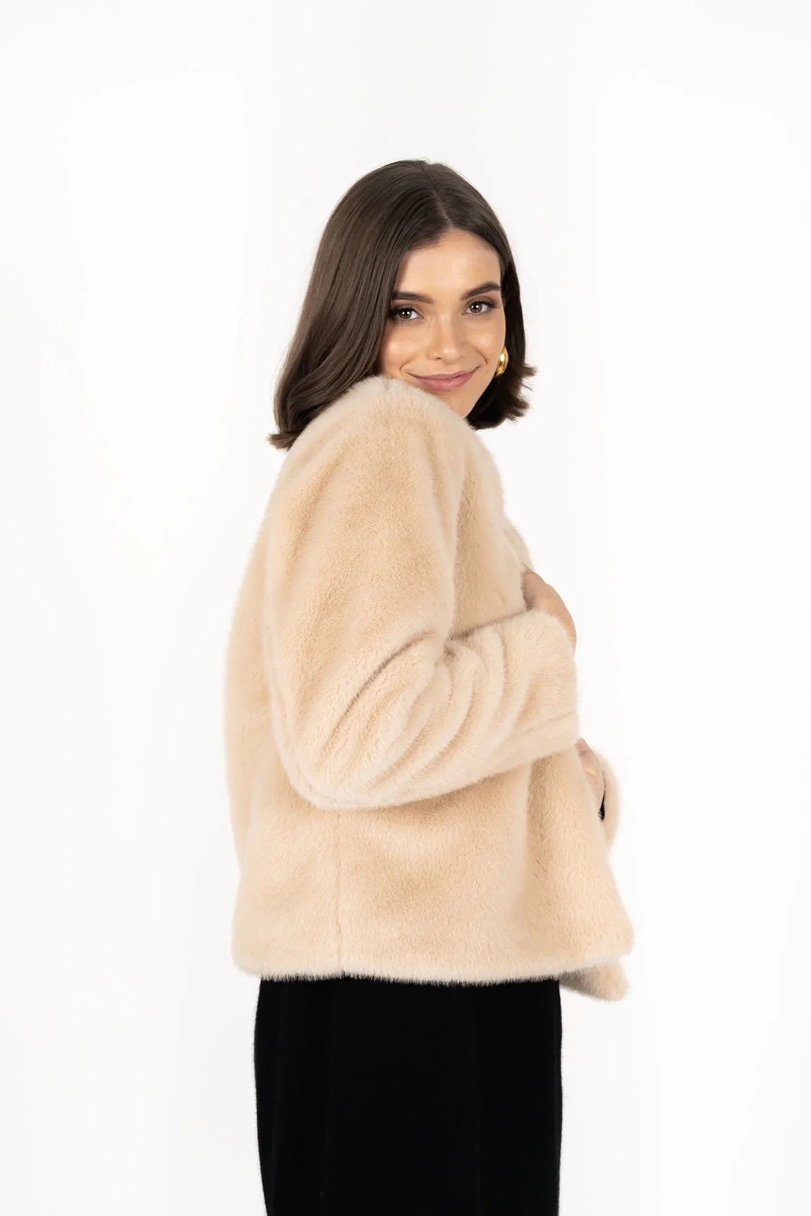 Humidity Vienna Jacket [COLOUR:Latte SIZE:S]