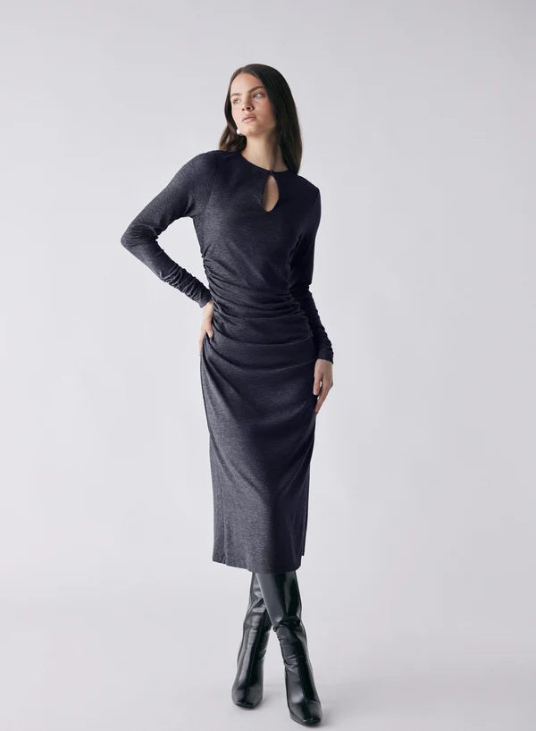 Esmaee Exposition Dress [COLOUR:dark Charcol SIZE:M]